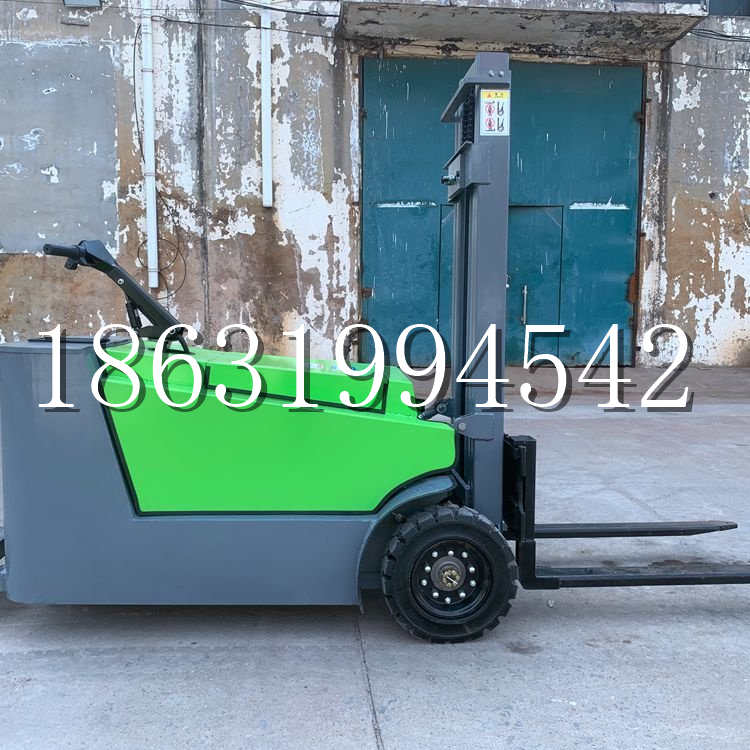 麻栗坡县小型电动叉车1吨2吨步行站驾式电瓶堆高充电装卸车液压升降车铲车